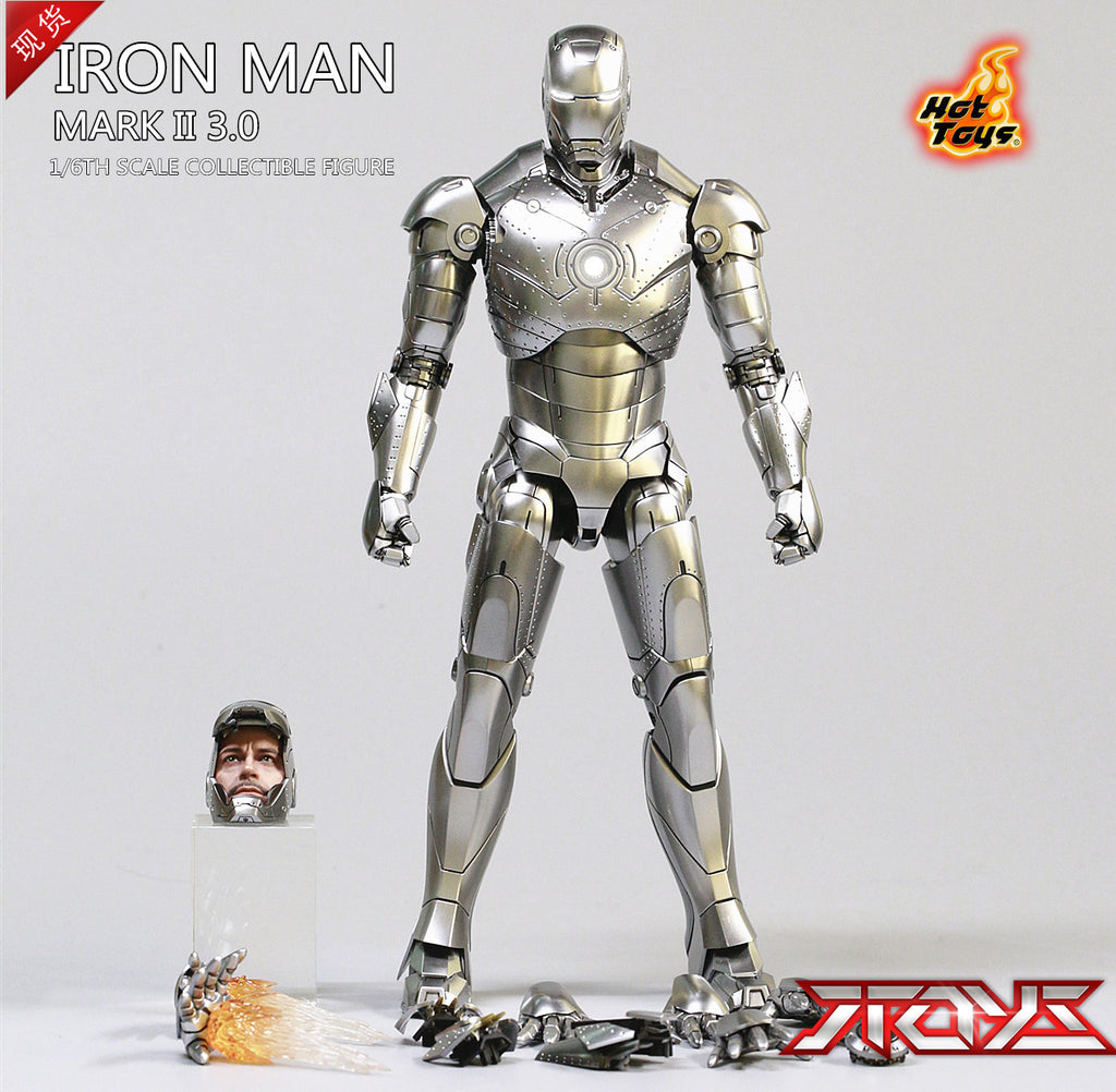 HOTTOYS HT 1/6 MMS431D20 Iron Man MK2 alloy die-cast VIP luxury movable figure