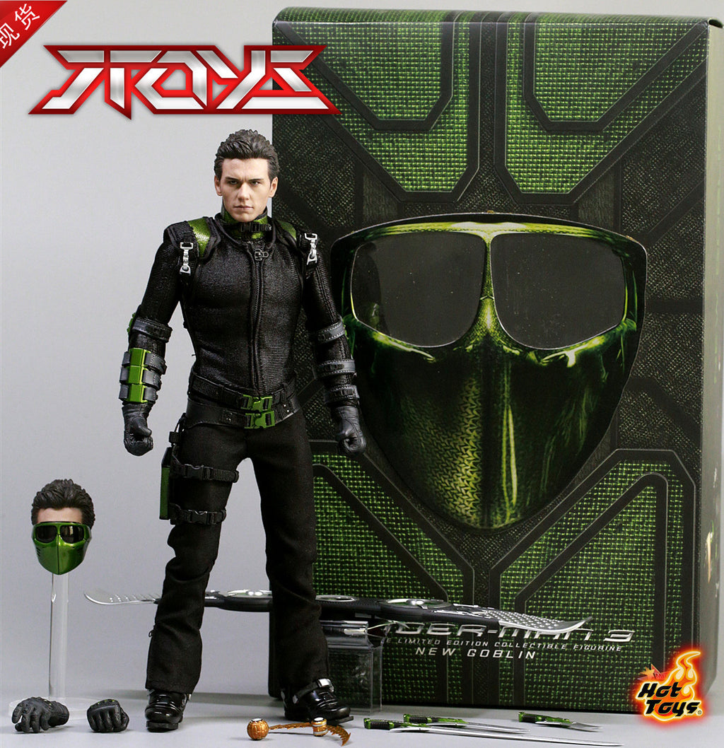 HotToys HT 1/6 Spider-Man 3 Green Goblin 2nd Generation NewGoblin Little Green Goblin MMS151 Action Figure