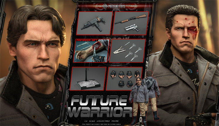 PRESENT TOYS PT-sp79 1/6 "Future Warrior" Collectible Action Figure
