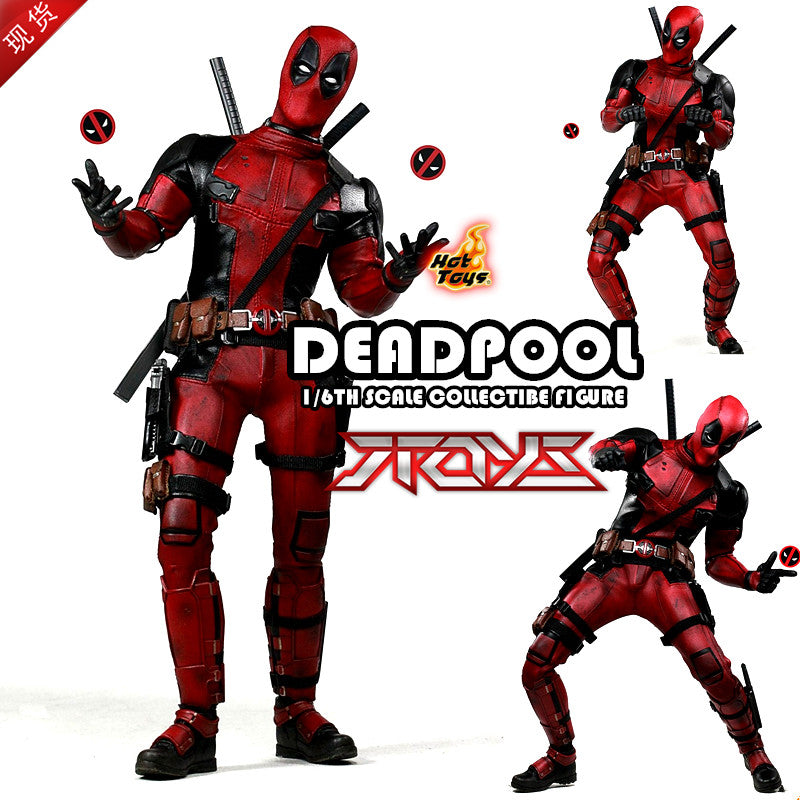 HT HOTTOYS 1/6 Deadpool Deadpool 1.0 2.0 First Edition MMS347 Model Action Figure