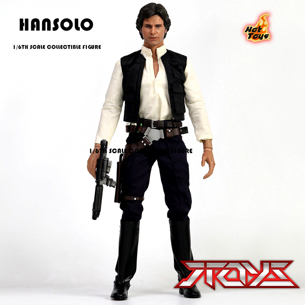 HT 1/6 MMS261 Star Wars 4 A New Hope Han Solo Deluxe Edition Action Figure