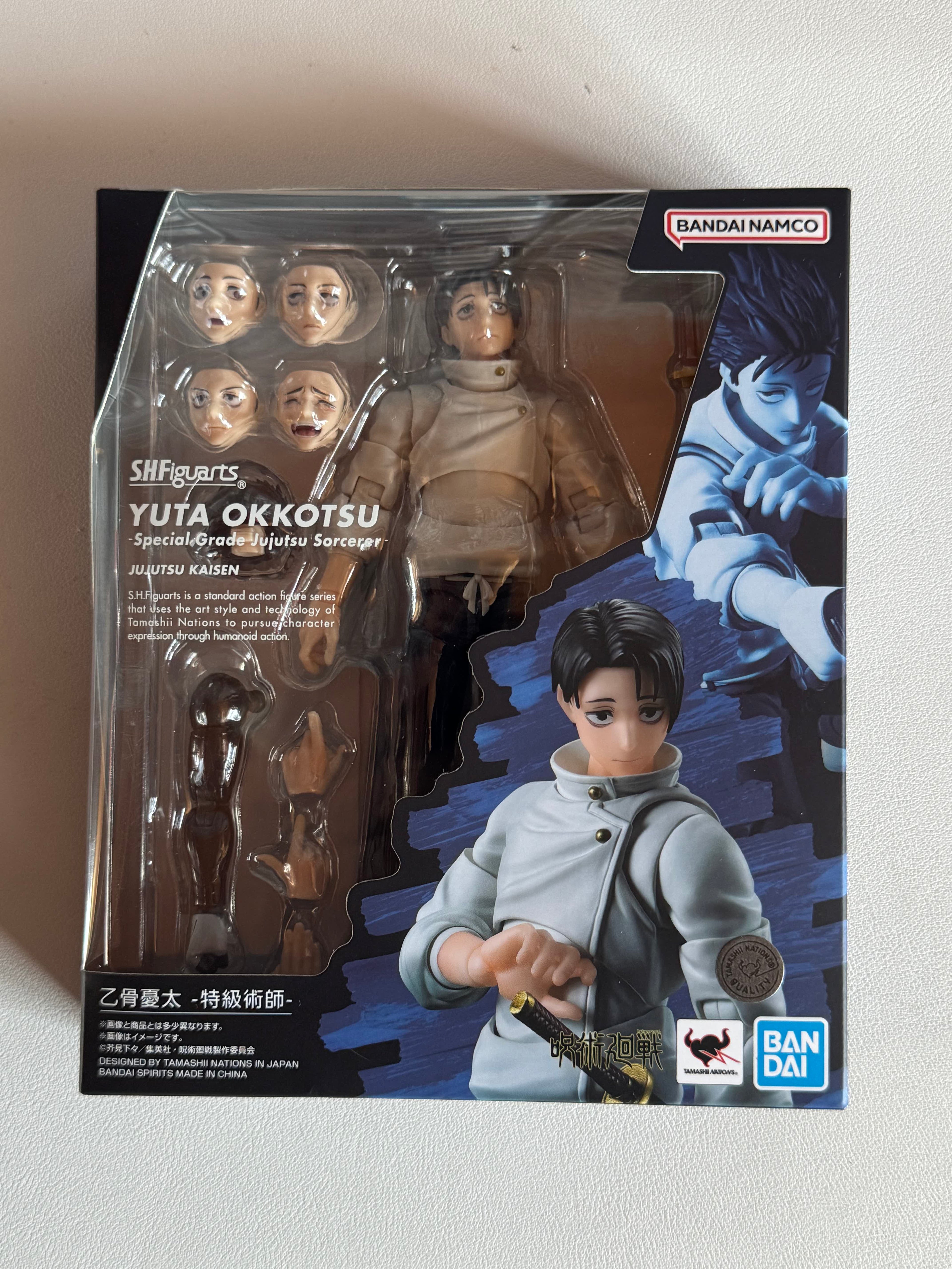 Bandai SHF Otoko Yuta Special Magician Magic Return to Death Battle Chapter Action Figure