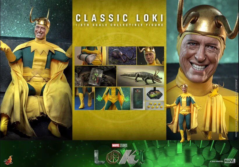 HotToys 1/6 Loki Old Version Old Loki TMS073 Time Bureau Action Figure