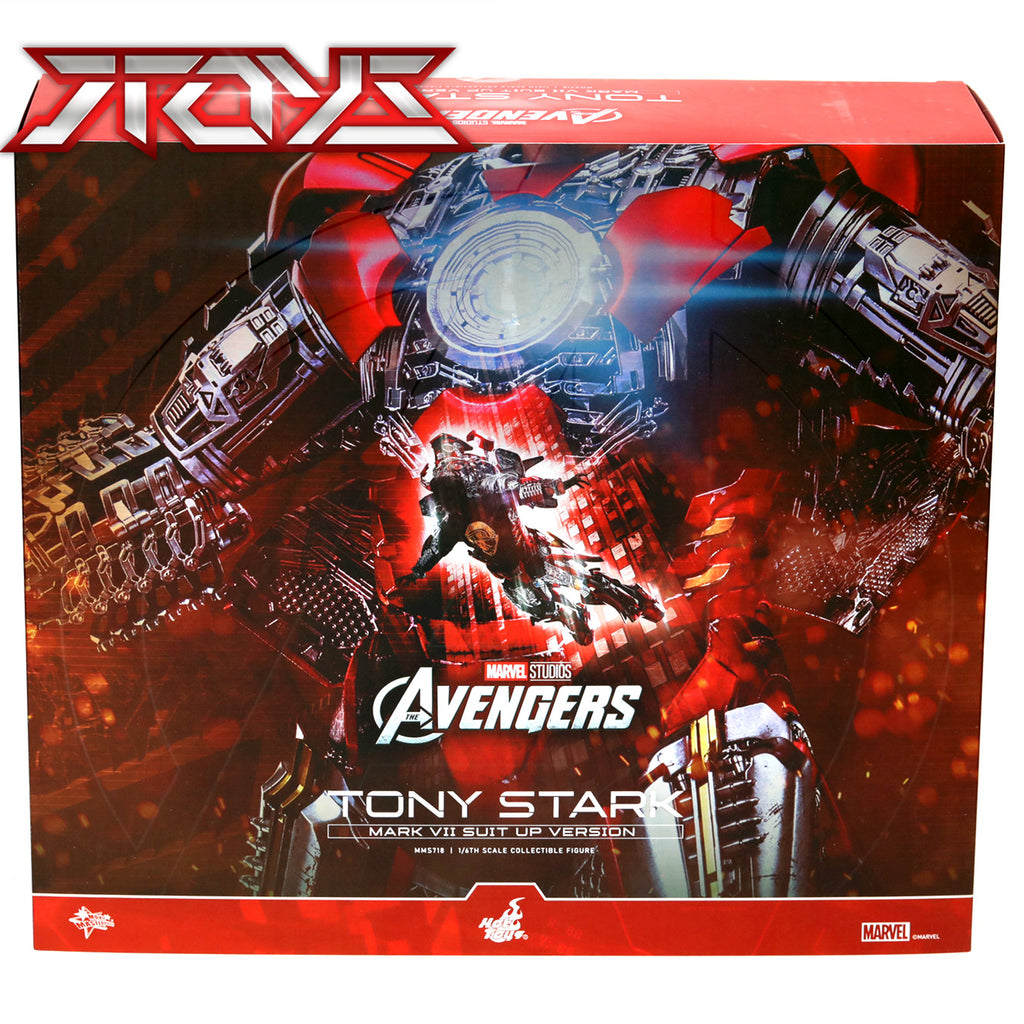 HT 1/6 MMS718 Iron Man Tony Stark MK7 Open Armor Action Figure
