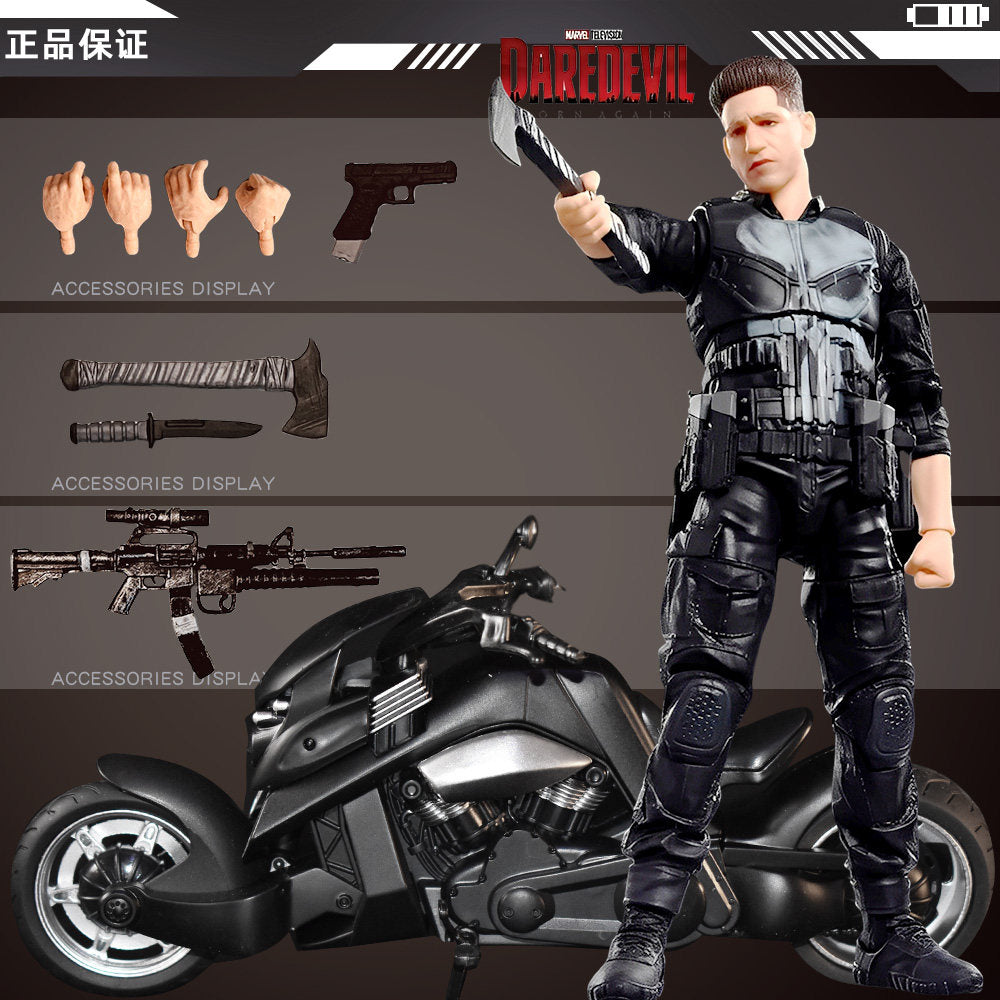 Marvel Legends Series: The Punisher — Highly Articulated Action Figure