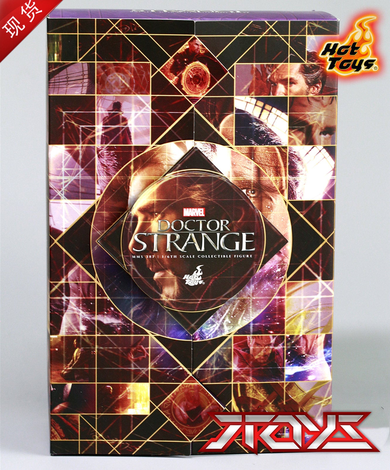 HotToys HT 1/6 MMS387 Doctor Strange 1.0 First Edition with Book Benny Juan Fu Action Figure