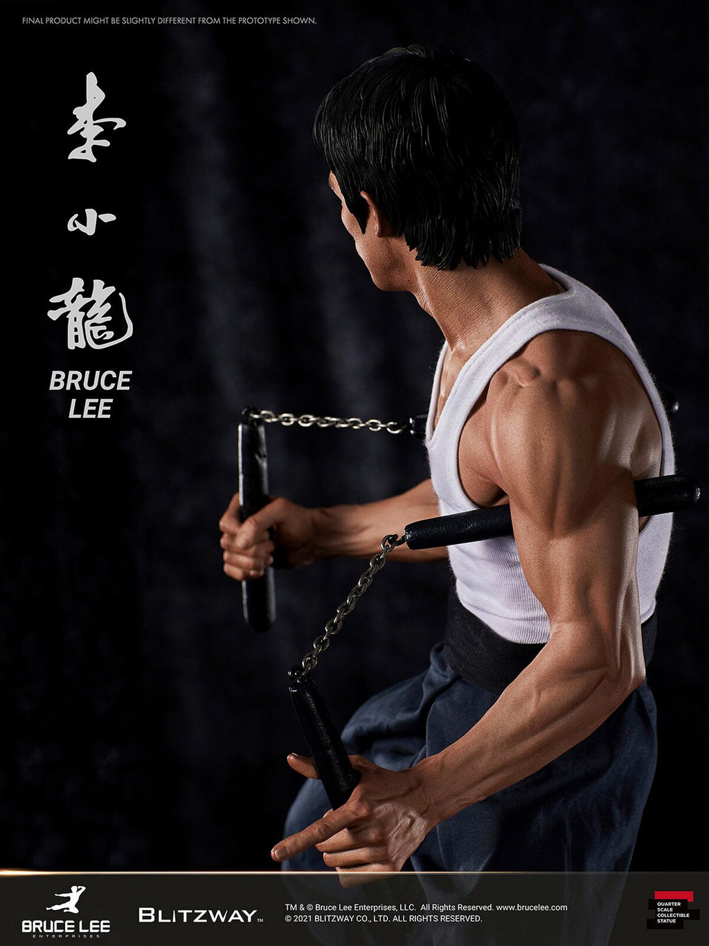 Blitzway 1/4 Bruce Lee Statue, 4th Edition, BW-SS-20901