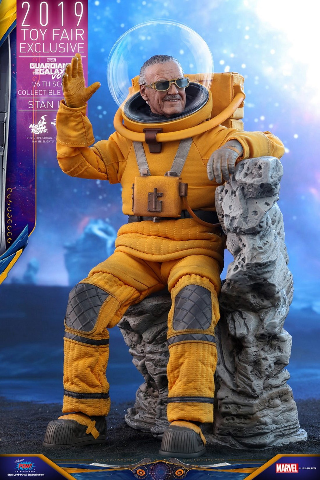 HOTTOYS HT 1/6 Stan Lee 2.0 Event Exclusive Articulated Figure MMS545