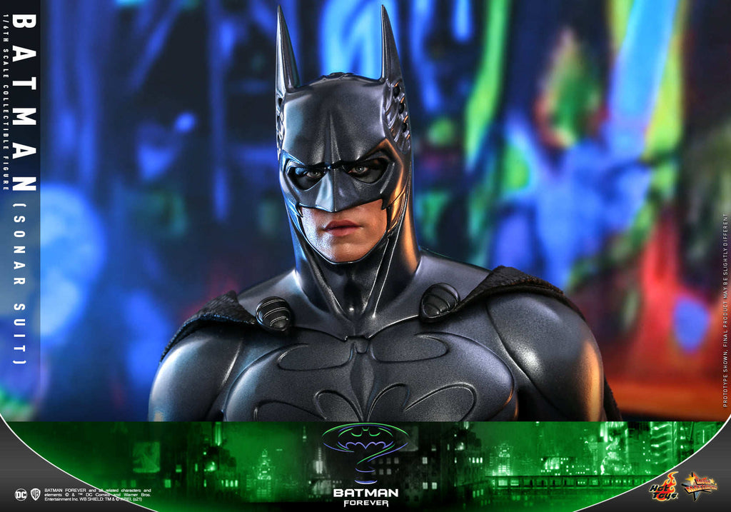 HOTTOYS HT 1/6 Batman Forever Sonar Suit Articulated Figure MMS593