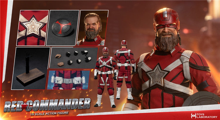 TOYS LABORATORY 1/6 Red Guard Commander Articulated Figure TL001