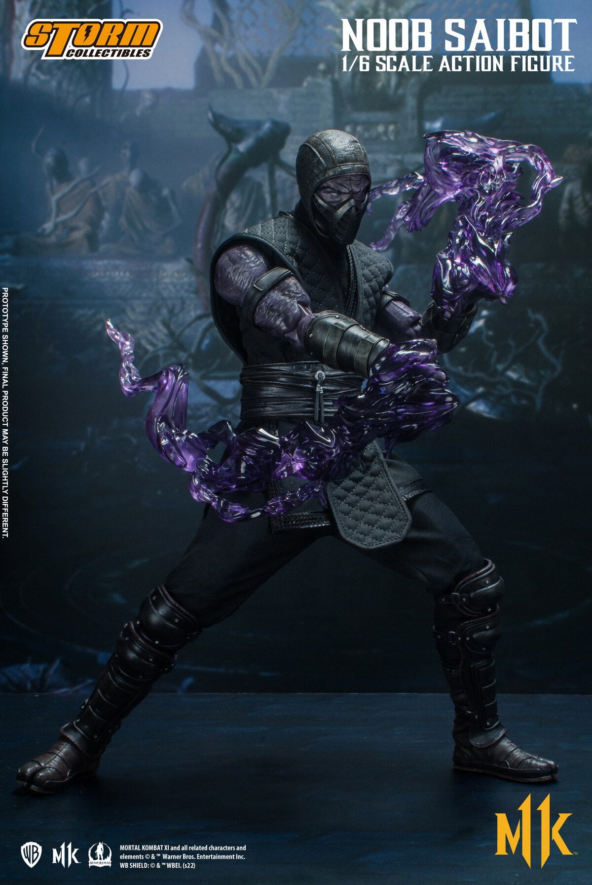 Storm Toys 1/6 Mortal Kombat NOOB SAIBOT Action Figure DCMK12