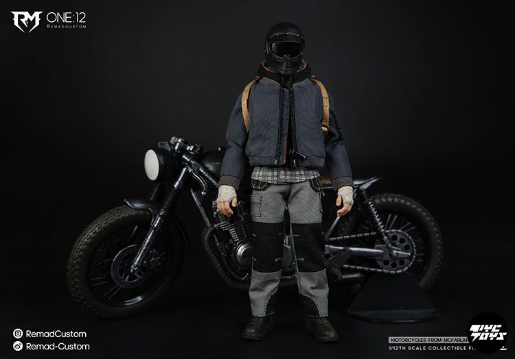 REMADCUSTOM "Motor Wanderer" 6-inch Articulated Figure (Cloth Outfit) — RM-013