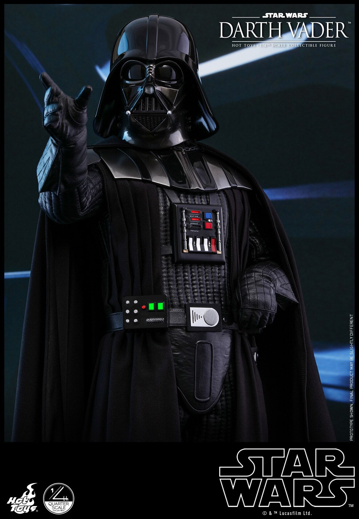 HOTTOYS HT 1/4 Star Wars Episode VI Darth Vader Action Figure QS013