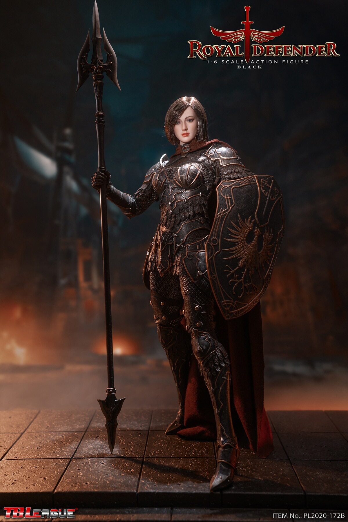 TBLeague 1/6 Royal Guardian Articulated Female Doll PL2020-172AB