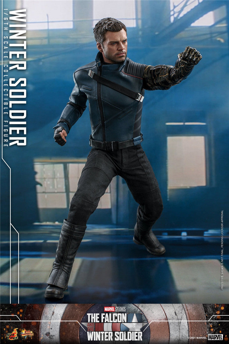 HOTTOYS 1/6 Falcon & Winter Soldier Bucky Bucky Winter Soldier Figure TMS039