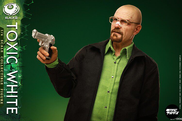 BLACK 8 TOYS "The Chemist" (Walter White) 1/6 Scale Action Figure – BK-006