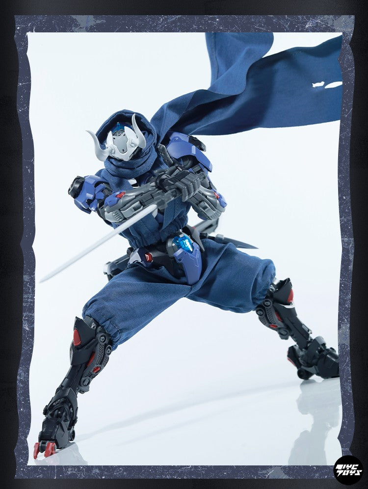 Zero Point Solitary Shadow" — Original Chinese-Designed Ninja Fabric clothes （not include figures)