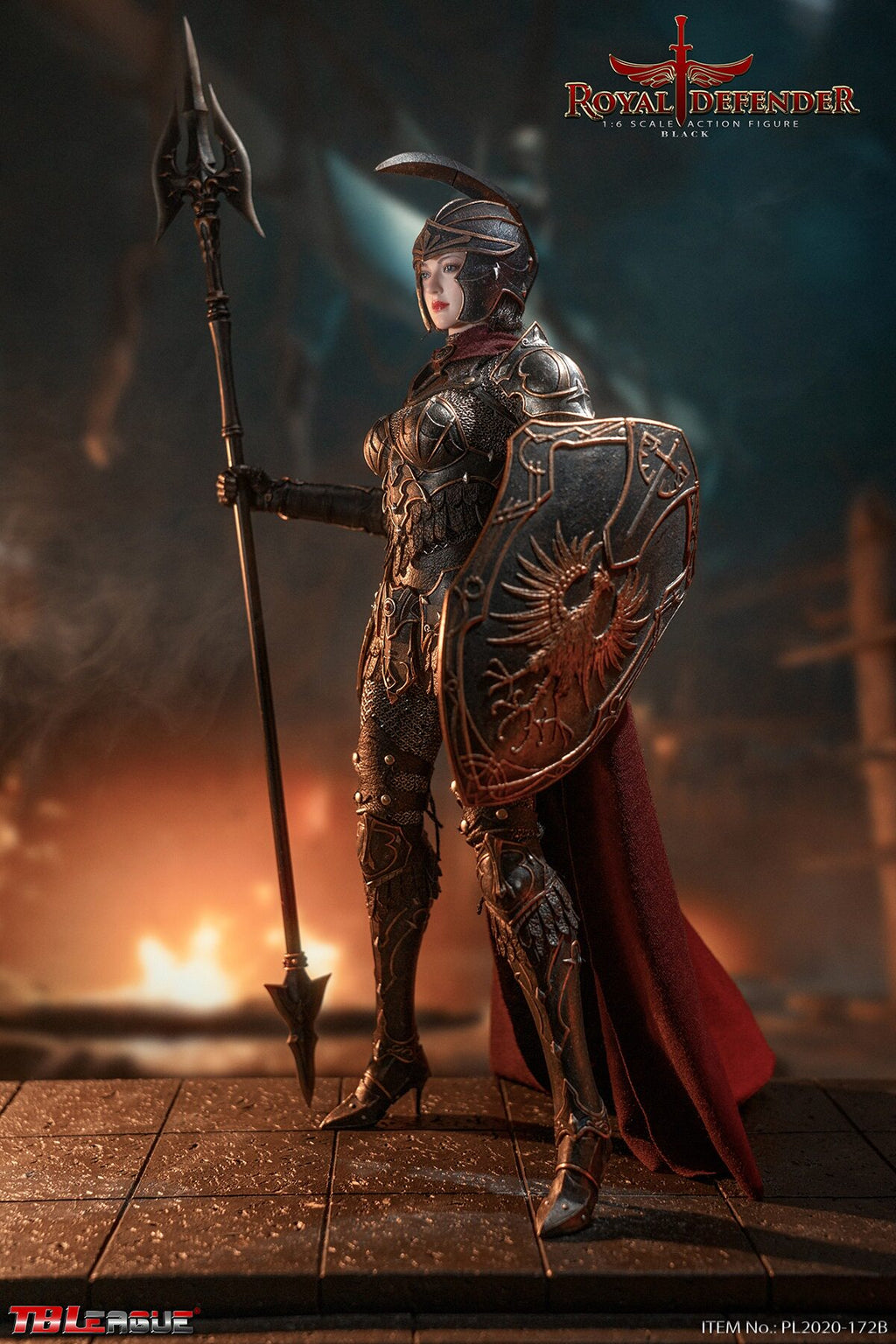 TBLeague 1/6 Royal Guardian Articulated Female Doll PL2020-172AB