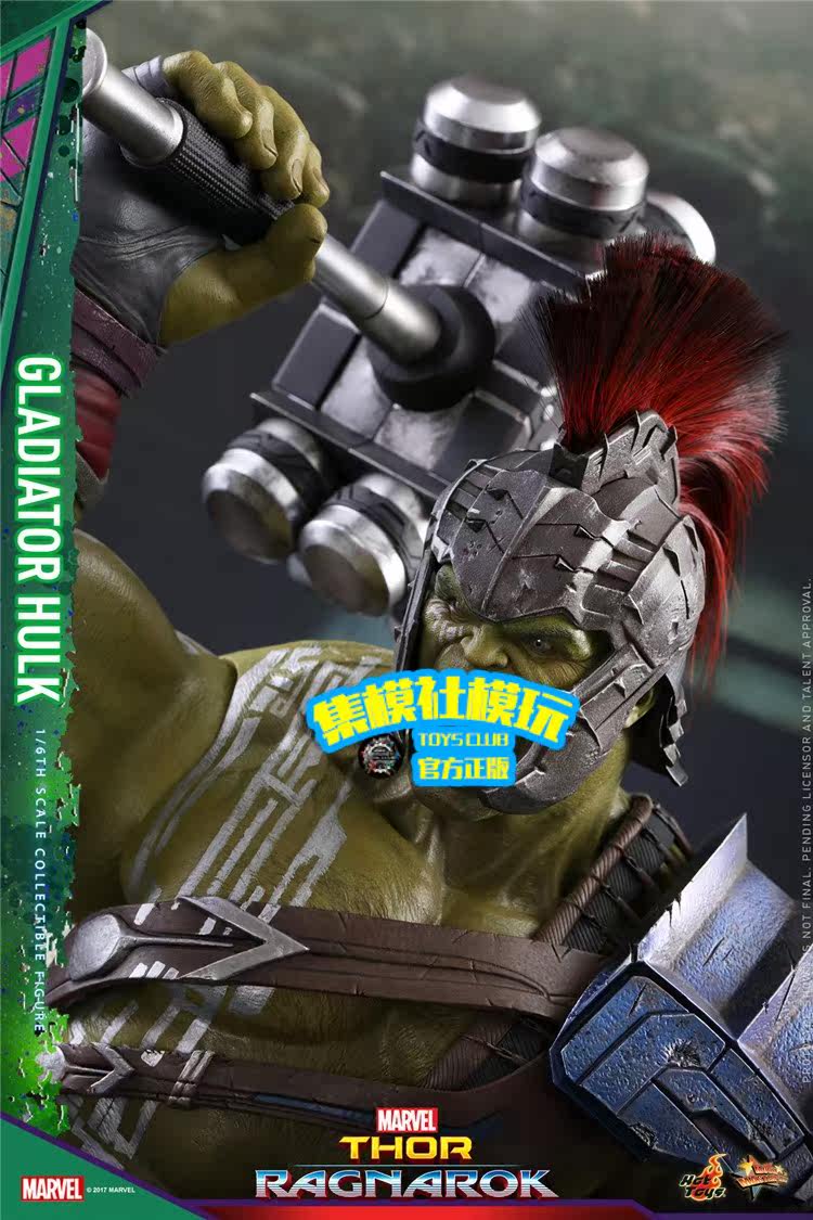HOTTOYS HT MMS430 Thor: Ragnarok Hulk Gladiator 1/6 Scale Hulk 3.0 Figure