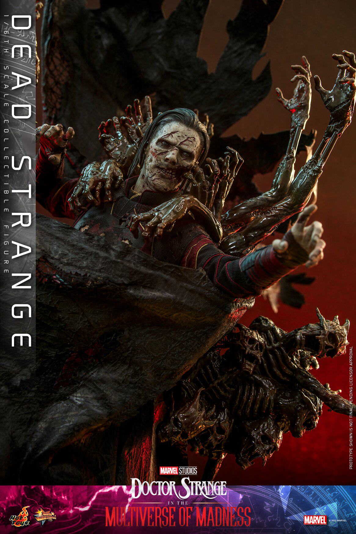 HOTTOYS HT 1/6 Doctor Strange 2: Dead Doctor Action Figure MMS654