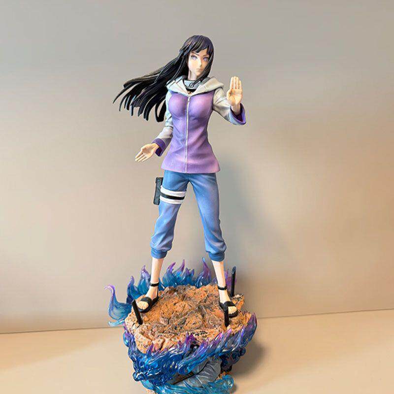 Naruto Hinata Hinata Figure 34cm Large Size Scene Stand Ninja Statue