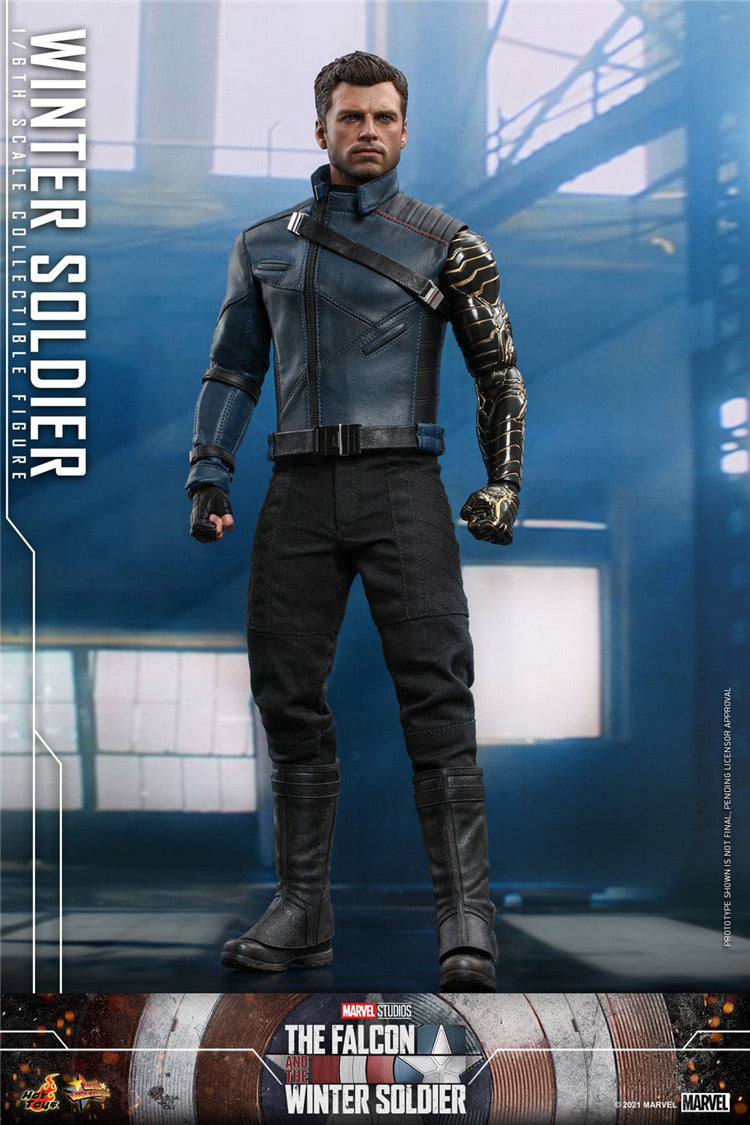 HOTTOYS 1/6 Falcon & Winter Soldier Bucky Bucky Winter Soldier Figure TMS039