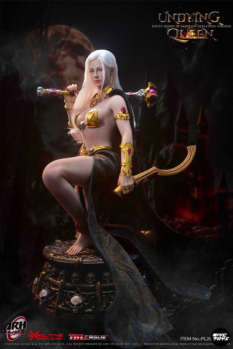 TBLeague "Immortal Queen" 1:6 Scale Female Action Figure (PL2025-229) — With Articulated Eyes