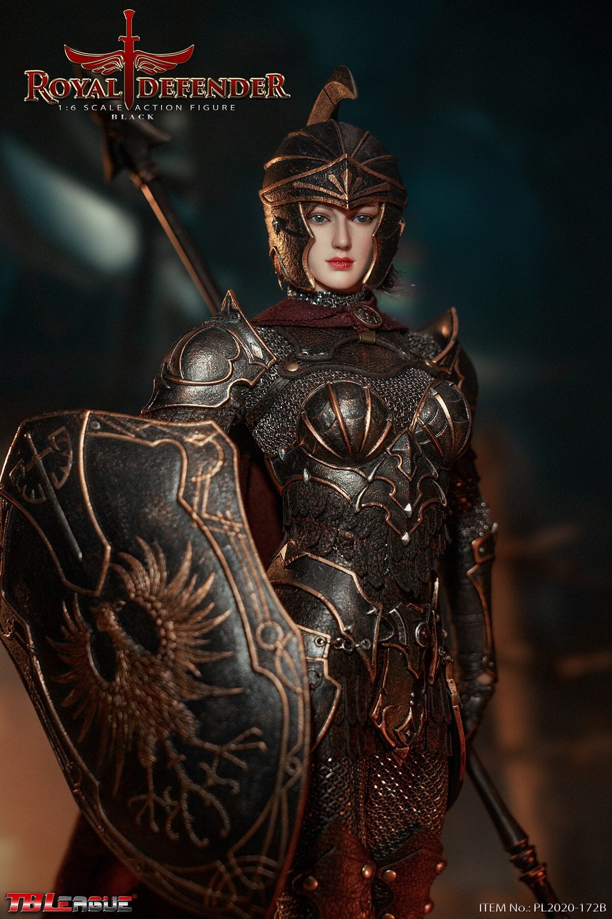 TBLeague 1/6 Royal Guardian Articulated Female Doll PL2020-172AB