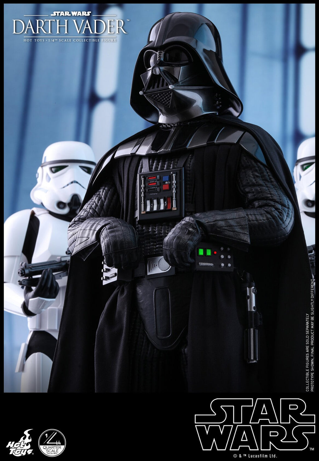 HOTTOYS HT 1/4 Star Wars Episode VI Darth Vader Action Figure QS013