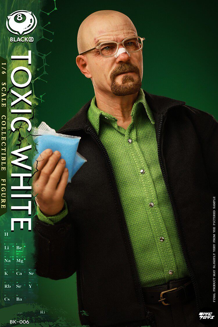 BLACK 8 TOYS "The Chemist" (Walter White) 1/6 Scale Action Figure – BK-006