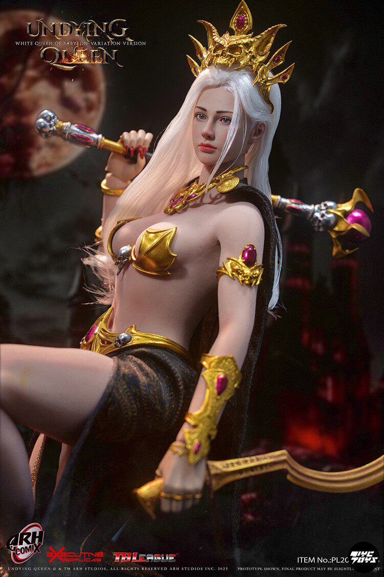 TBLeague "Immortal Queen" 1:6 Scale Female Action Figure (PL2025-229) — With Articulated Eyes