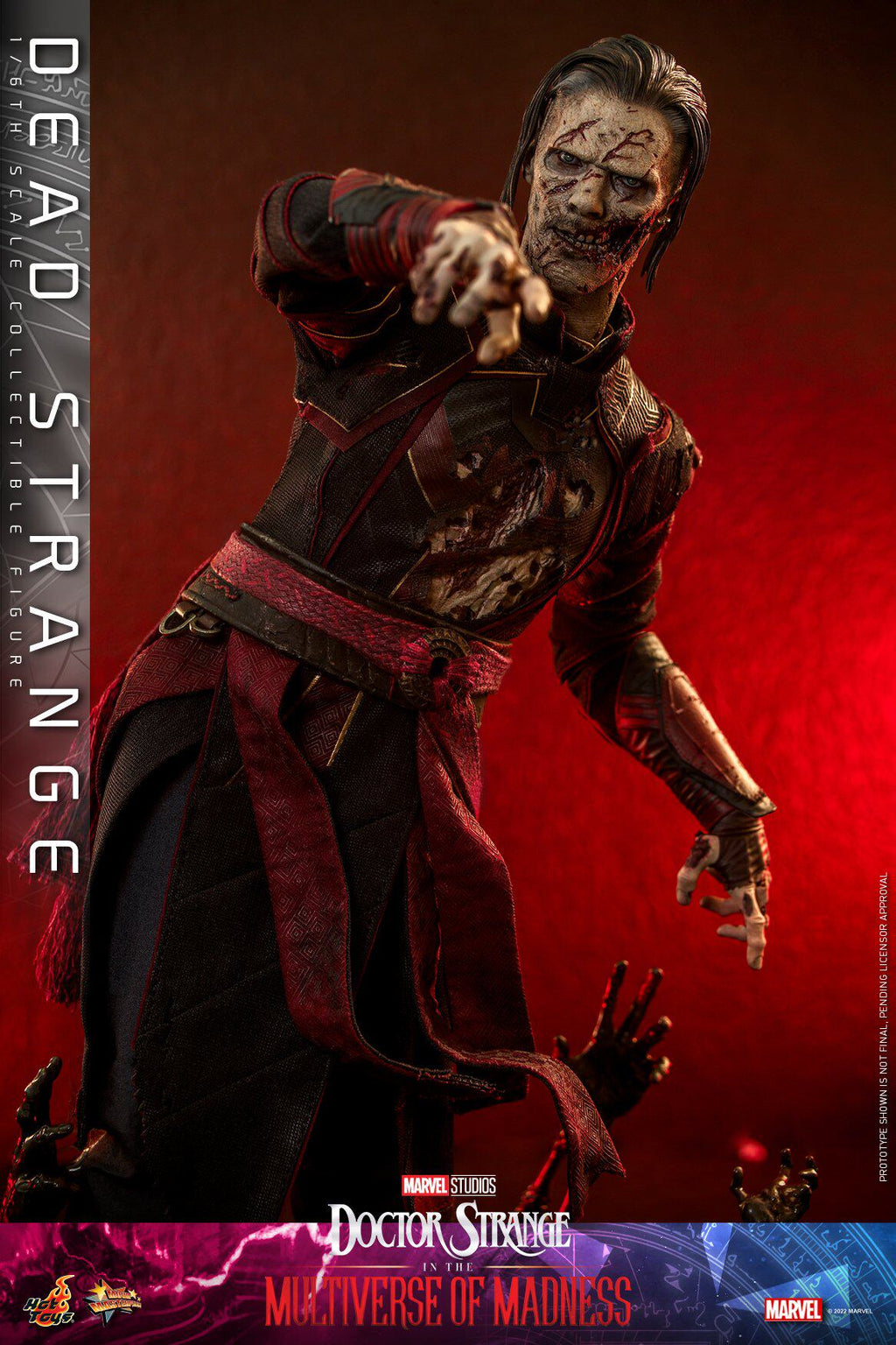 HOTTOYS HT 1/6 Doctor Strange 2: Dead Doctor Action Figure MMS654