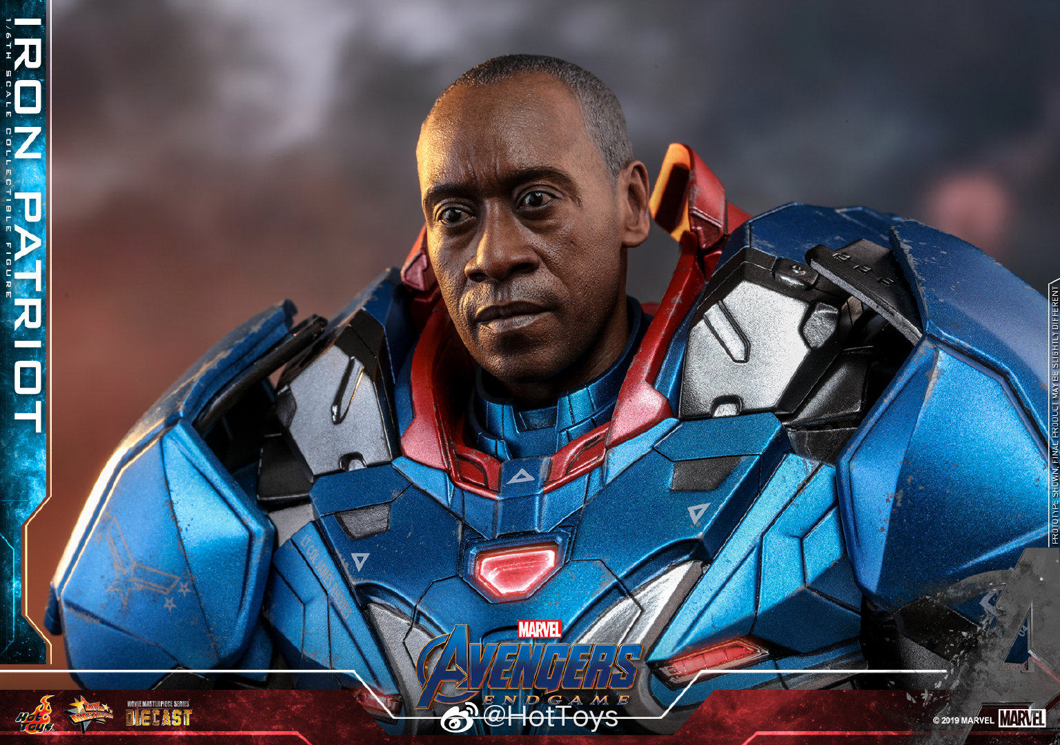 HOTTOYS HT 1/6 Gears of War 2.0 Iron Patriot Articulated Figure MMS547D34