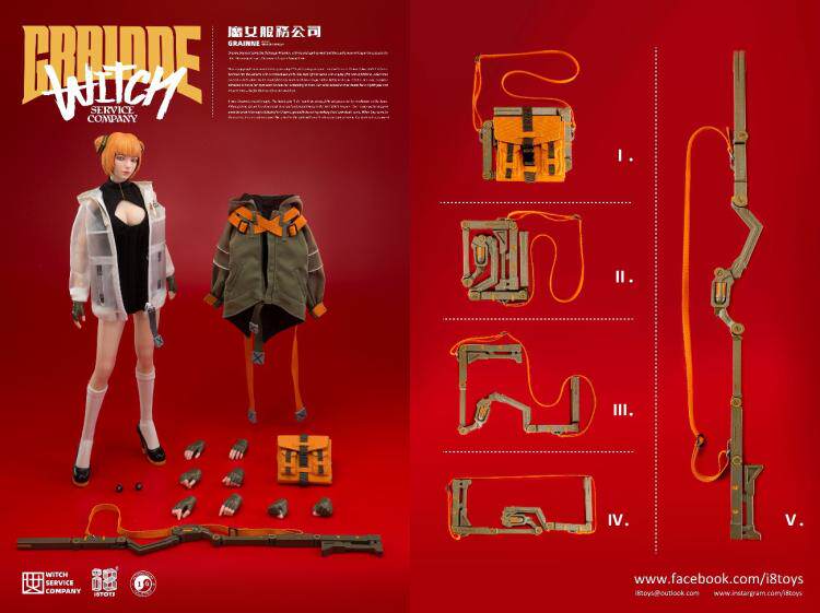 I8 Toys 1/6 Grainne Excalibur Female Soldier figure 501S613