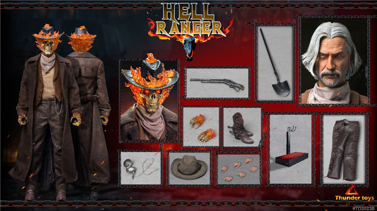 Thunder Toys 1/6 Hell Rider Hell Horse Action Figure TD2023-b