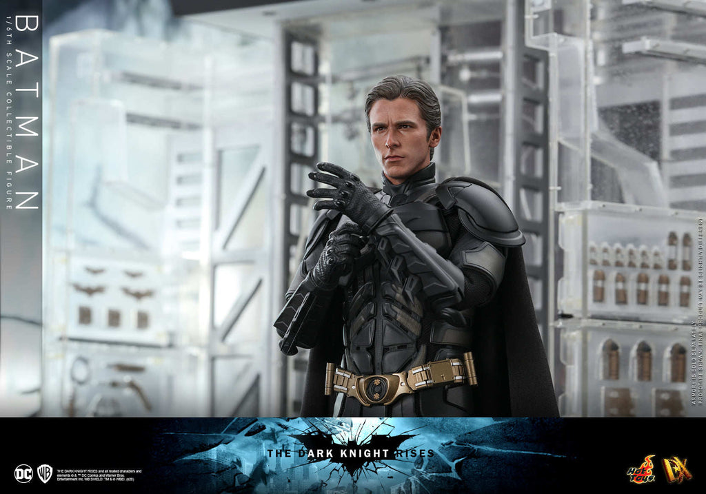 HOTTOYS 1/6 Dark Knight Bale Batman Motorcycle DX19 Action Figure MMS591