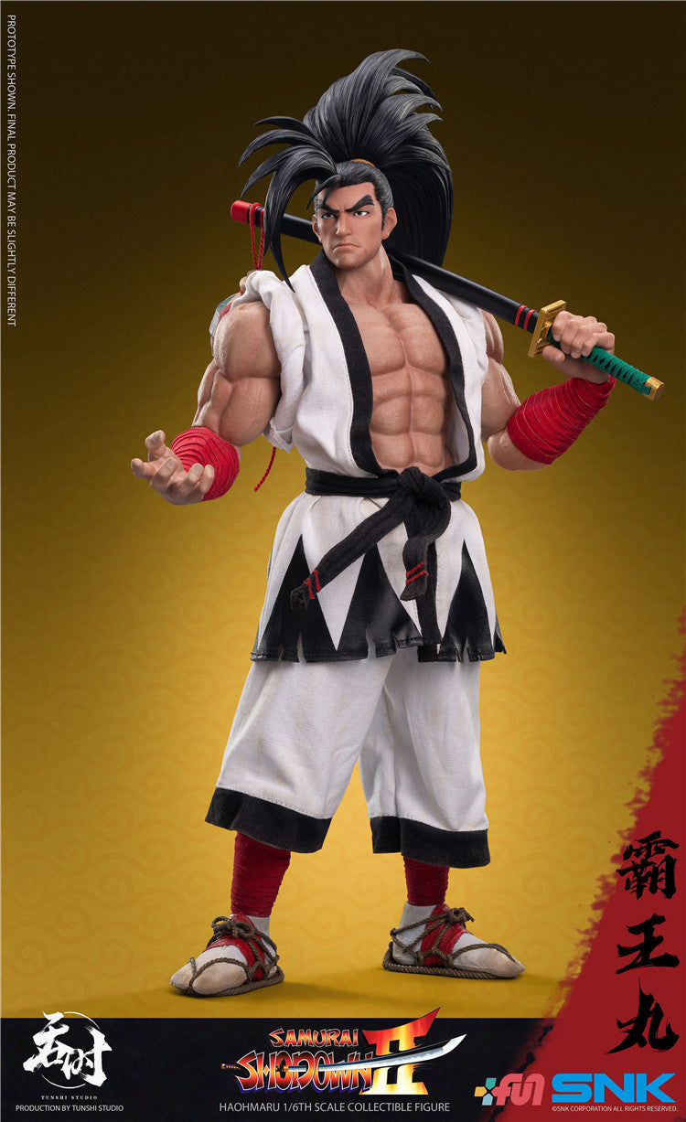 Officially Licensed SNK 1/6 Scale Samurai Shodown Haohmaru Hell Transformation Articulated Figure
