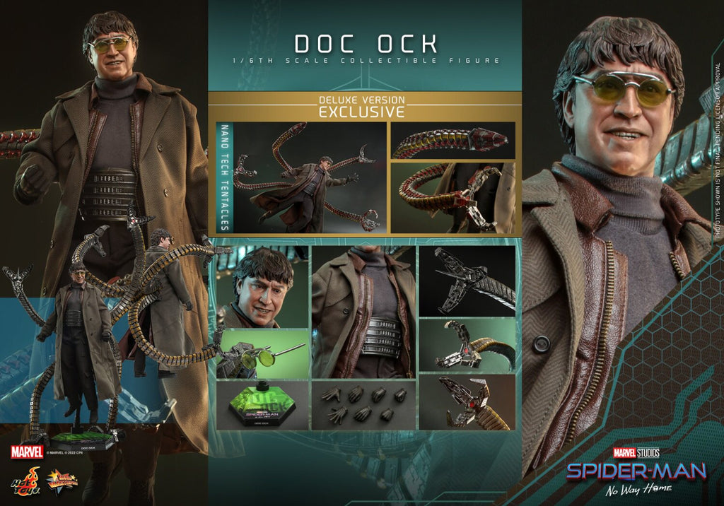 HOTTOYS 1/6 Spider-Man: No Return - Doctor Octopus Action Figure MMS633 Deluxe Edition