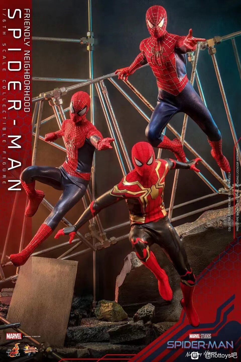 HOTTOYS 1/6 Spider-Man: No Way Back Toby 2.0 MMS662 Articulated Figure