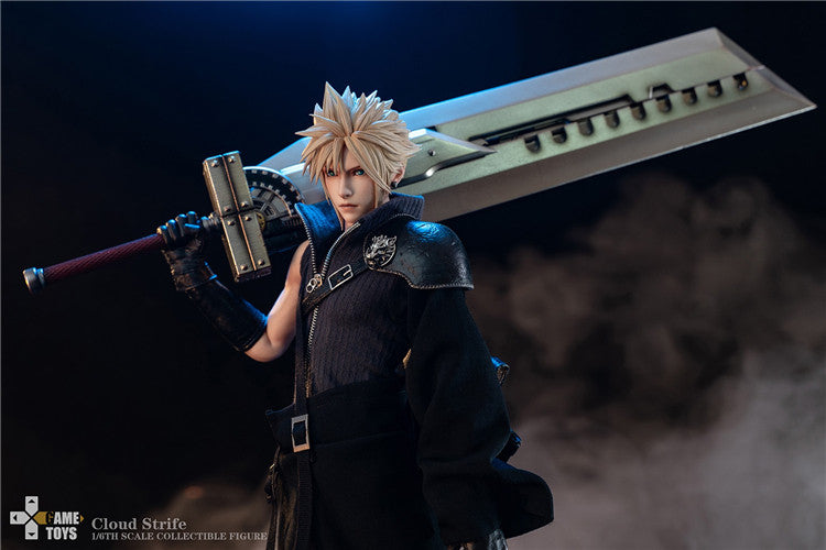 GAMETOYS 1/6 Fantasy Warriors AC Version Final Cloud Action Figure GT-006