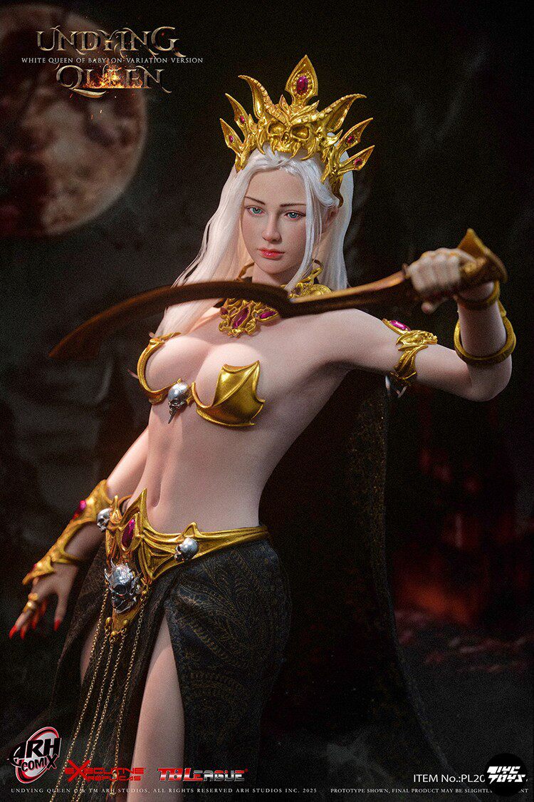 TBLeague "Immortal Queen" 1:6 Scale Female Action Figure (PL2025-229) — With Articulated Eyes
