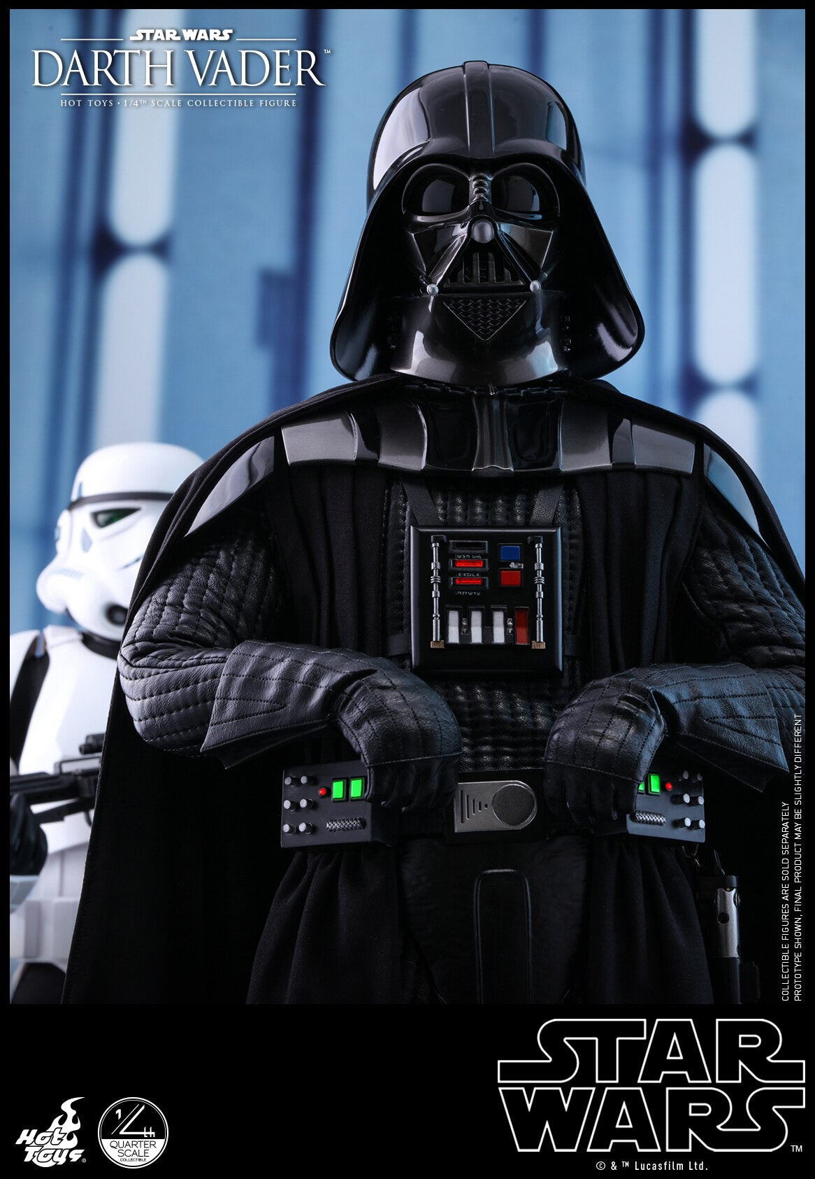HOTTOYS HT 1/4 Star Wars Episode VI Darth Vader Action Figure QS013
