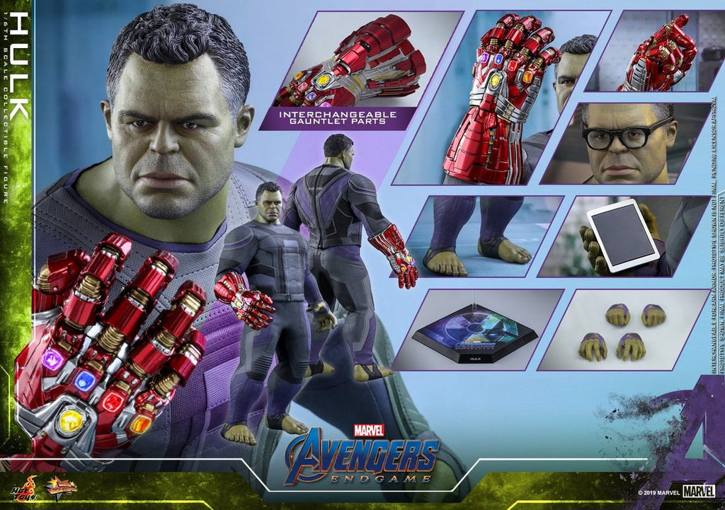 HOTTOYS HT 1/6 Avengers: Endgame Hulk 4.0 Action Figure MMS558