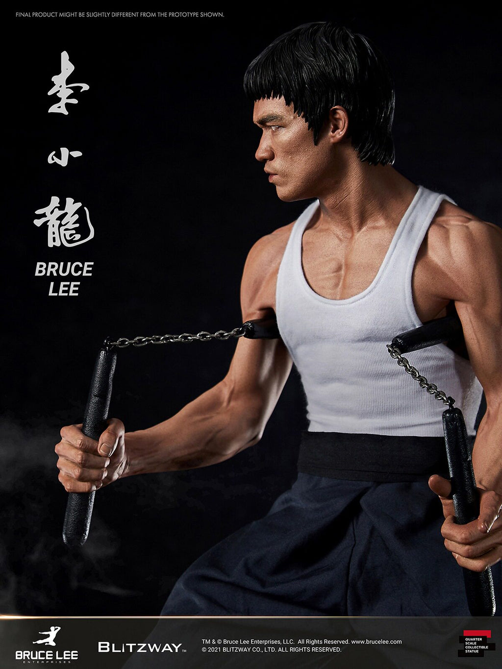 Blitzway 1/4 Bruce Lee Statue, 4th Edition, BW-SS-20901