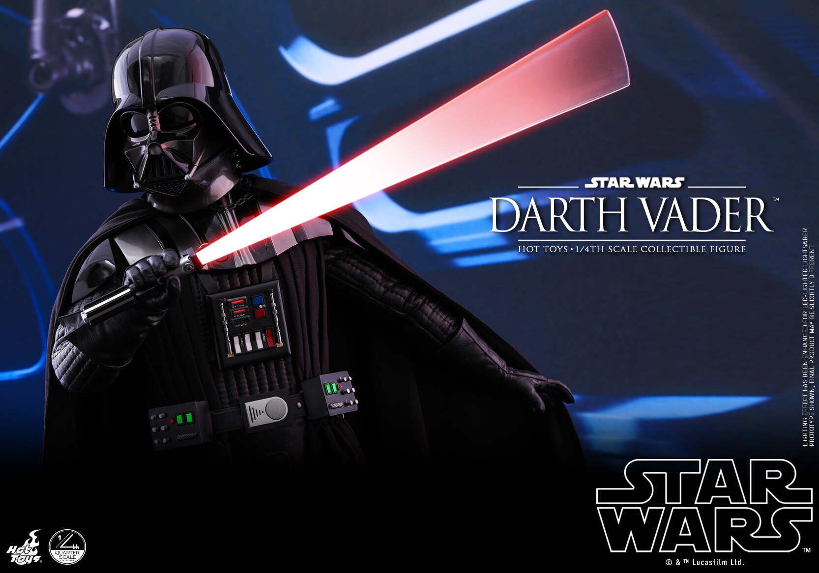 HOTTOYS HT 1/4 Star Wars Episode VI Darth Vader Action Figure QS013