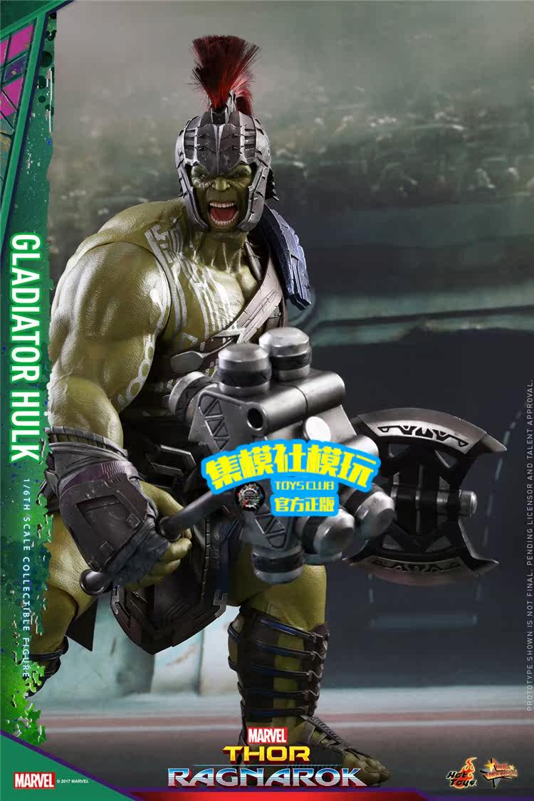 HOTTOYS HT MMS430 Thor: Ragnarok Hulk Gladiator 1/6 Scale Hulk 3.0 Figure