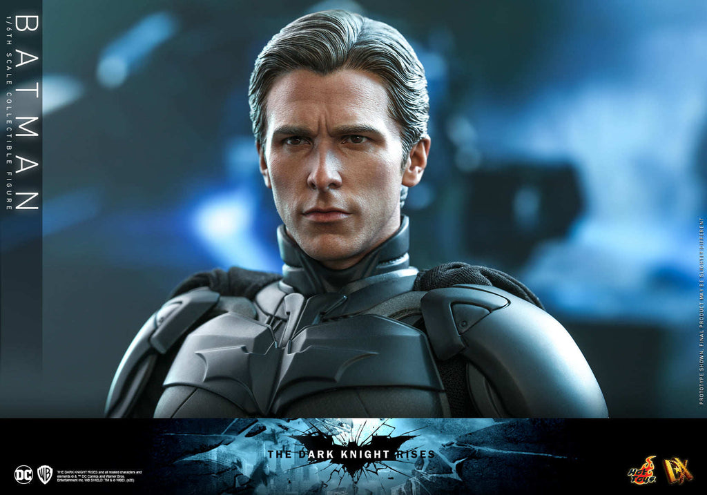 HOTTOYS 1/6 Dark Knight Bale Batman Motorcycle DX19 Action Figure MMS591