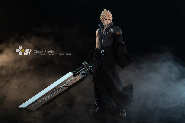 GAMETOYS 1/6 Fantasy Warriors AC Version Final Cloud Action Figure GT-006