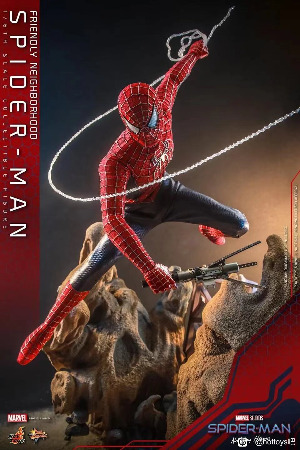 HOTTOYS 1/6 Spider-Man: No Way Back Toby 2.0 MMS662 Articulated Figure