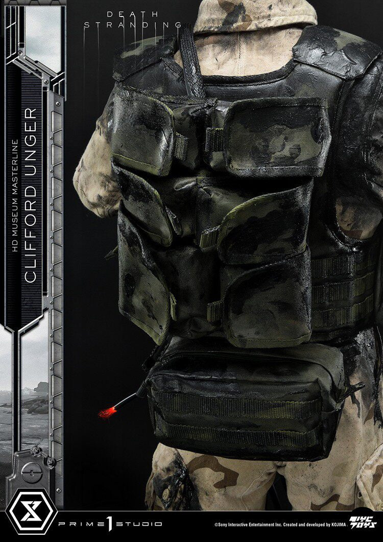 P1S (Prime 1 Studio) 1/2 Scale Statue: Death Stranding — Clifford (Mads Mikkelsen)